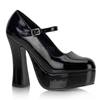 DemoniaCult - DOLLY50 High heels - Black Product image